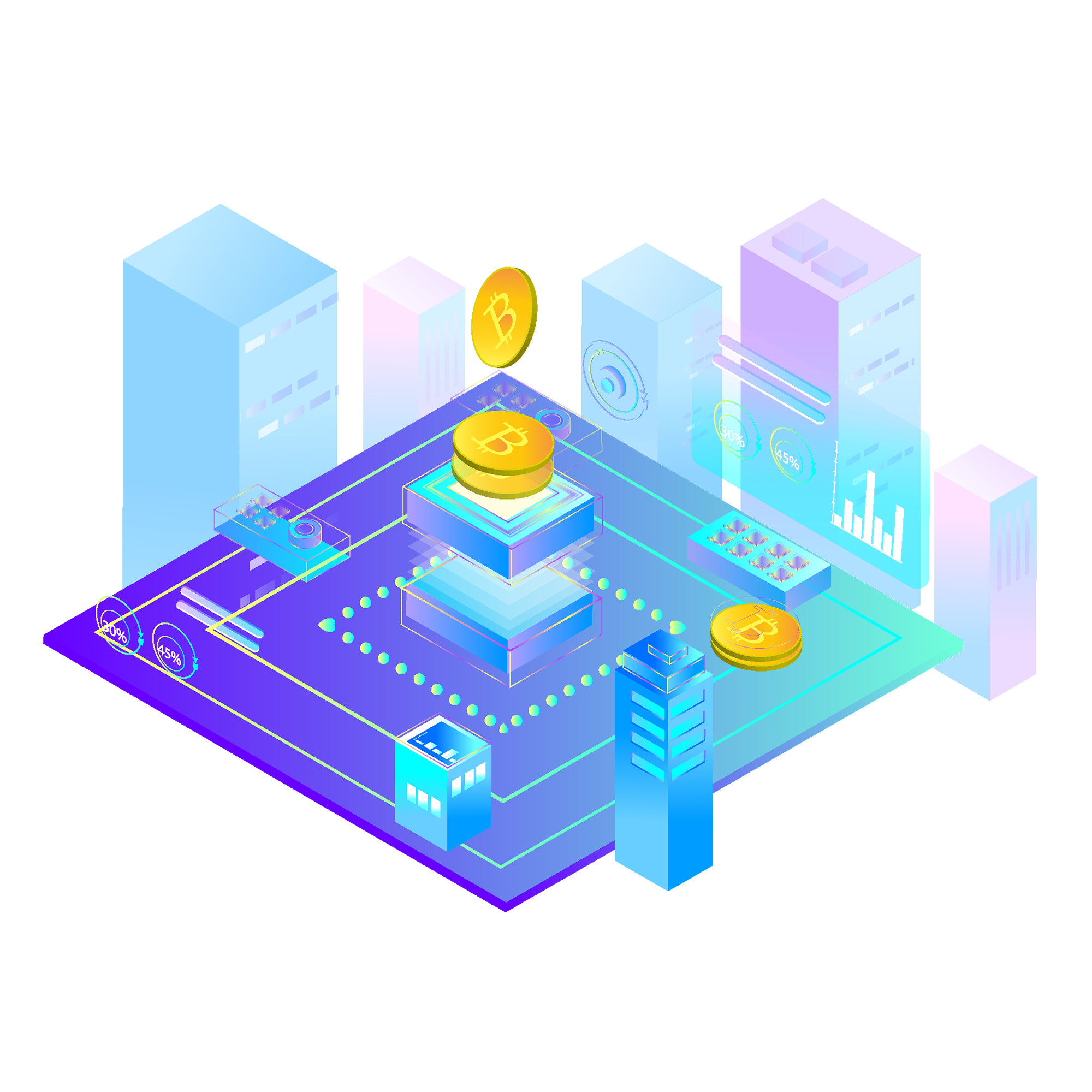 Mobiles Mining App Screenshot